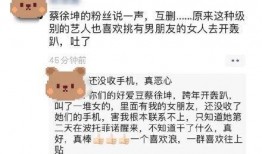网红爆料蔡徐坤视频,揭秘明星私生活幕后真相